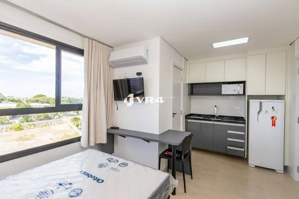 Studio com 1 dormitório para alugar,  por R$ 2.150/mês - Água Verde - Curitiba/PR - foto 2