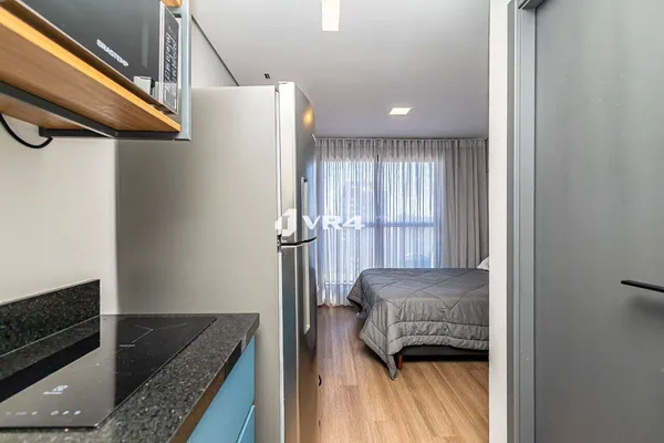 Studio com 1 dormitório para alugar por R$ 2.100/mês - Água Verde - Curitiba/PR - foto 5