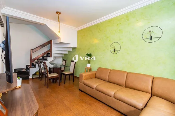Sobrado em Condomínio com 3 Quartos | Suíte e Ático | 2 Vagas | Face Norte | com 116 m², à venda por R$ 590.000 - Guaíra - Curitiba/PR - foto 2