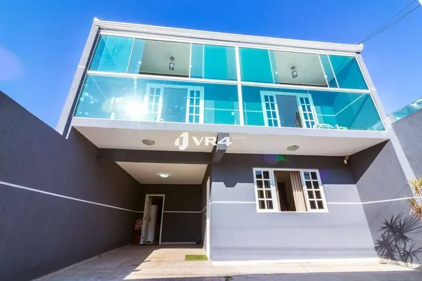 Sobrado com 3 Quartos | Suíte | Área Gourmet | com 127 m² à venda por R$ 600.000 - Emiliano Perneta - Pinhais/PR - foto 2