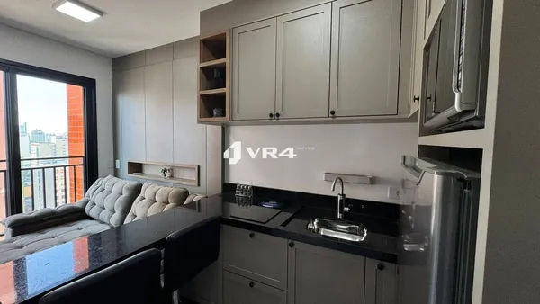Apartamento com 1 dormitório para alugar,  por R$ 2.400/mês - Centro - Curitiba/PR - foto 3