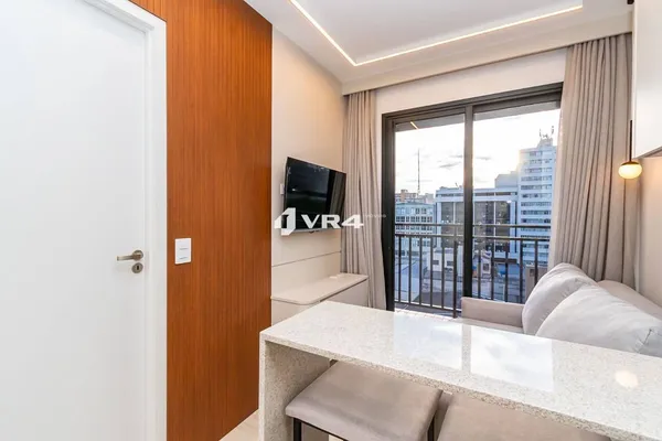 Studio com 1 dormitório para alugar,  por R$ 2.650/mês - Centro - Curitiba/PR - foto 3