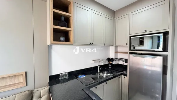 Apartamento com 1 dormitório para alugar,  por R$ 2.400/mês - Centro - Curitiba/PR - foto 2