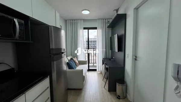 Apartamento com 1 dormitório para alugar, 27 m² por R$ 2.400/mês - Centro - Curitiba/PR - foto 2