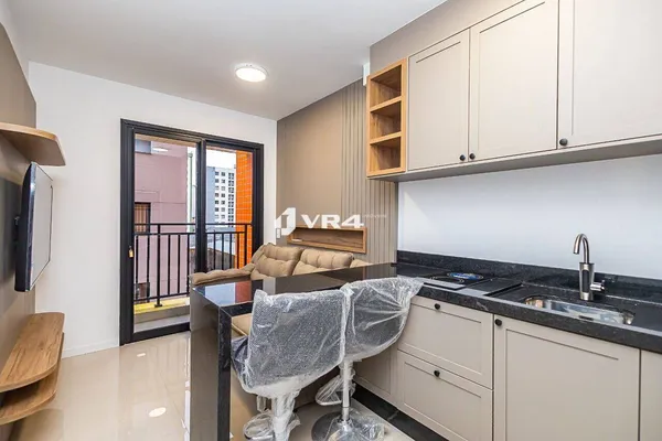 Apartamento com 1 dormitório para alugar, 29 m² por R$ 2.400/mês - Centro - Curitiba/PR - foto 3
