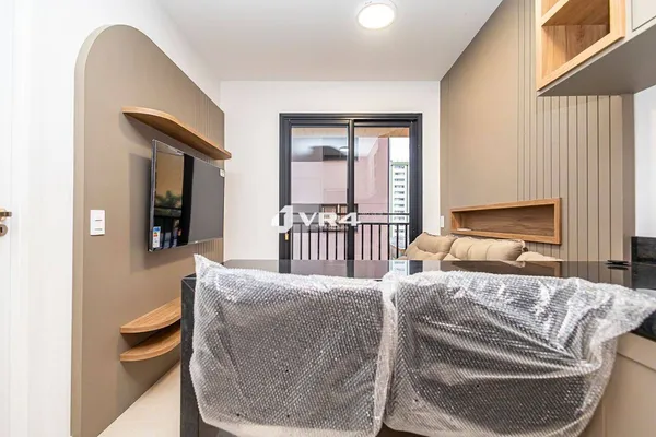Apartamento com 1 dormitório para alugar, 29 m² por R$ 2.400/mês - Centro - Curitiba/PR - foto 4