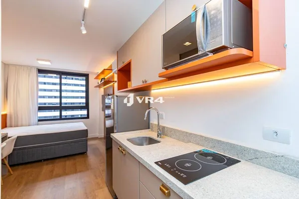 Studio Mobiliado com piscina para alugar, 19 m² por R$ 2.450,00/mês - Batel - Curitiba/PR - foto 2