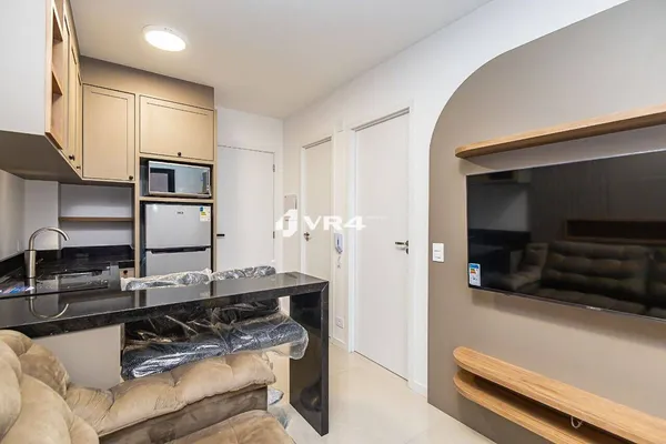 Apartamento com 1 dormitório para alugar, 29 m² por R$ 2.400/mês - Centro - Curitiba/PR - foto 2