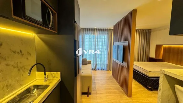 Studio com 1 dormitório para alugar, 29 m² por R$ 2.480/mês - Batel - Curitiba/PR - foto 3