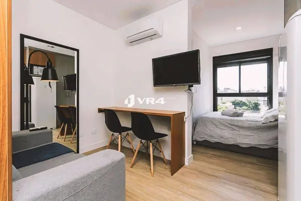Studio Mobiliado no Água Verde |  Locado | Renda Imediata | Ed. LINK | à venda por R$ 350.000 - Curitiba/PR - foto 3