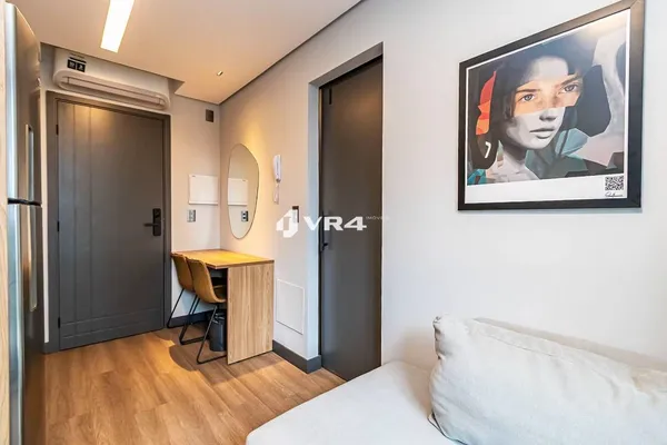 Apartamento com 1 dormitório para alugar, por R$ 2.400/mês - Água Verde - Curitiba/PR - foto 5