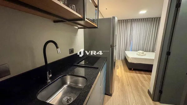 Studio mobiliado para alugar por R$ 2.250/mês - Água Verde - Curitiba/PR - foto 2